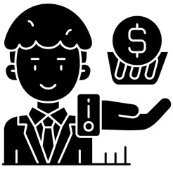 Buyer Icon Vector Element