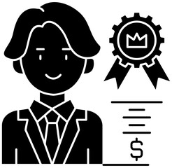 Bond Icon Vector Element