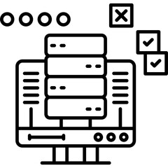 Fault Tolerant Design Icon Vector Element