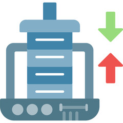 Data Compression Icon Vector Element
