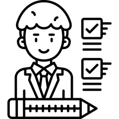 Checklist Icon Vector Element