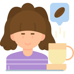 Coffee Break Icon Vector Element