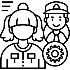 Partners Icon Vector Element