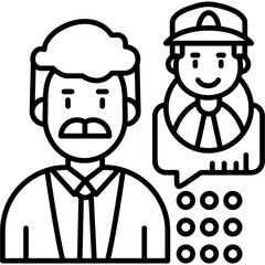 Obraz premium Communication Icon Vector Element