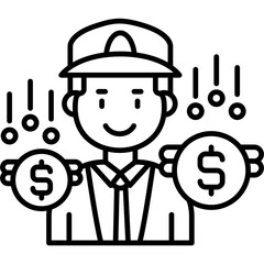 Incentive Icon Vector Element