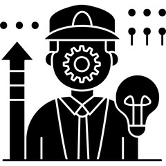 Business Idea Icon Vector Element