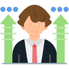 Boosting Potential Icon Vector Element