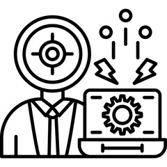 Target Icon Vector Element