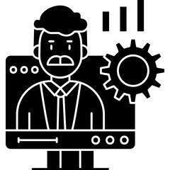 Productive Icon Vector Element