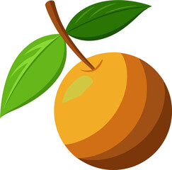 A vibrant vector art illustration featuring delicious nance and marula fruits, showcasing rich colors and tropical freshness in detailed design.