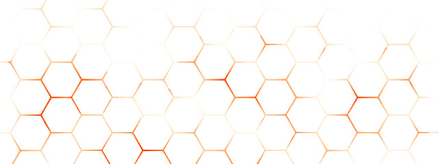 Hexagonal gaming honeycomb abstract background. Hexagon technology futuristic dark vector abstract background with blue and pink colored bright flashesunder hexagon. 