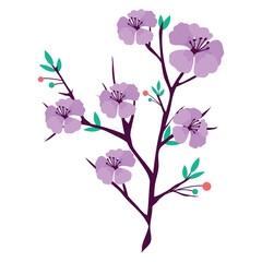 Flower Vector illustration Design Flower vector icon set