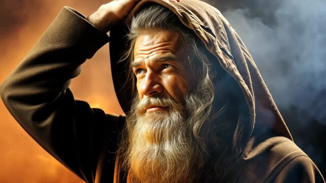The prophet of God who led the people of Israel from the exit of Egypt 4K