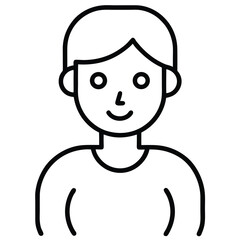 cartoon character of a man