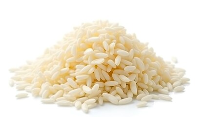 rice isolated on a white background