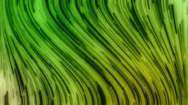 Abstract Green Lines