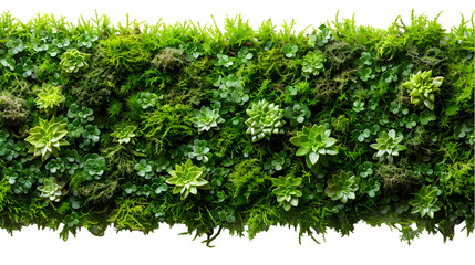 Obraz premium Lush Green Vertical Garden Wall. (3)