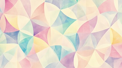 Pastel geometric abstract background.