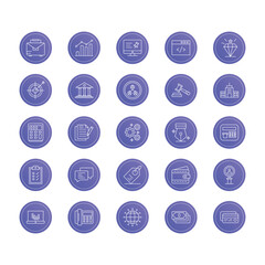 Business Elements And Symbols vector icon