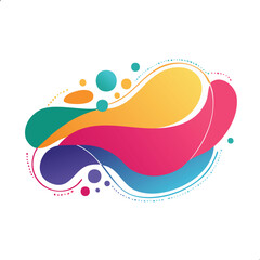 vector illustration of a abstract colorful background