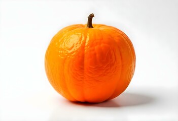 Orange fruit isolated on white background