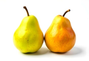 Pears isolated on white background