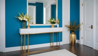 interior modern design room 3d