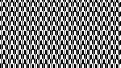 和の背景　モノクロの矢絣文様パターン