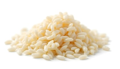 rice isolated on a white background