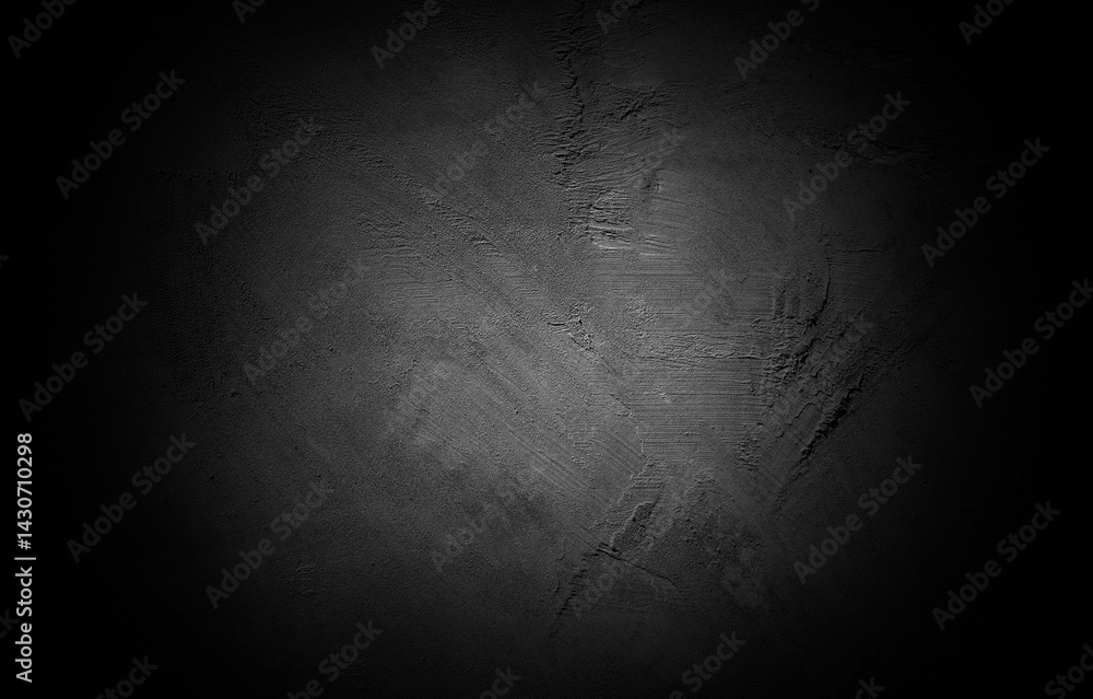 Aufkleber old wall texture cement dark black gray background abstract grey color design are light with white g