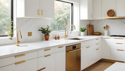 interior modern design room 3d