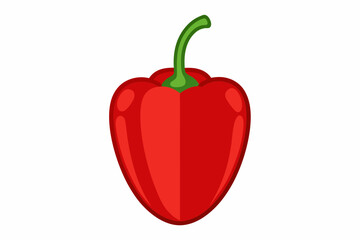 red hot chili pepper vector illustration 