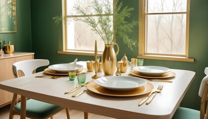 interior modern design room 3d