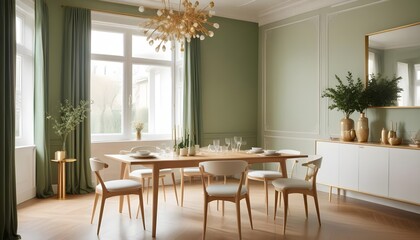 interior modern design room 3d