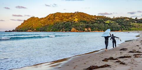 Coromandel Peninsula, surfing