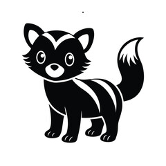 vector illustration of a cat