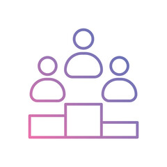 Ranking icon vector stock illustration
