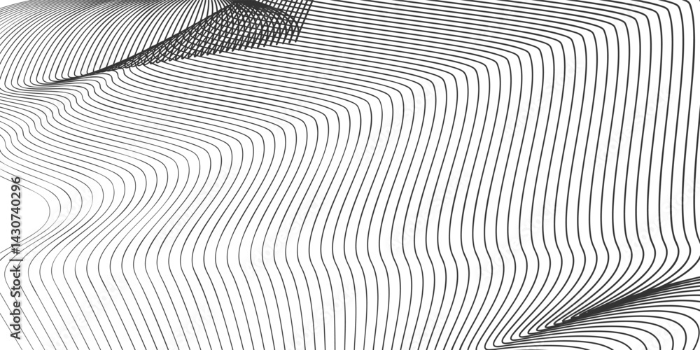 Aufkleber vector illustration of the gray pattern of lines abstract background. eps10.