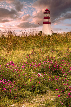 View of Lovatnet lake in Norway
