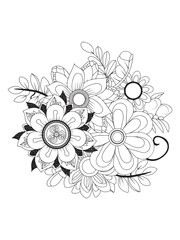 botanical coloring pages for relaxation and creativity