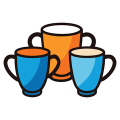 cups on white background.eps