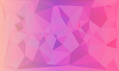 Obraz premium Colorful abstract geometric with triangular polygons.