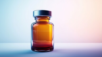 Amber Glass Vial: Pharmaceutical Product