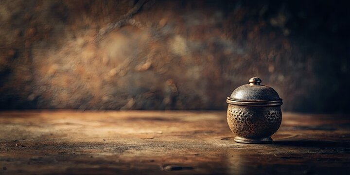 1756 Minimalist Photography: Vintage Still Life, Historical Artifact, Old Book, Antique Clock