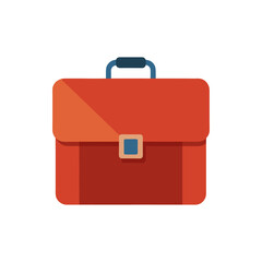 Briefcase isolated on transparent background