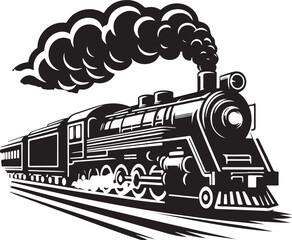 Train locomotive vector © Vecto Graph