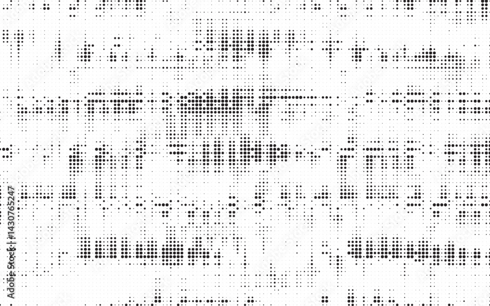 Poster halftone vector background. monochrome halftone pattern. abstract geometric dots background. pop art