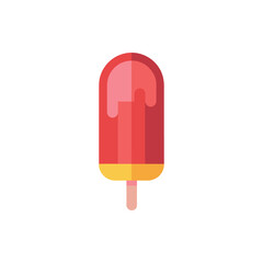 Popsicle isolated on transparent background