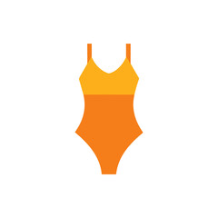 Swimsuit Icon isolated on transparent background