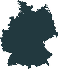 Obraz premium Germany Map